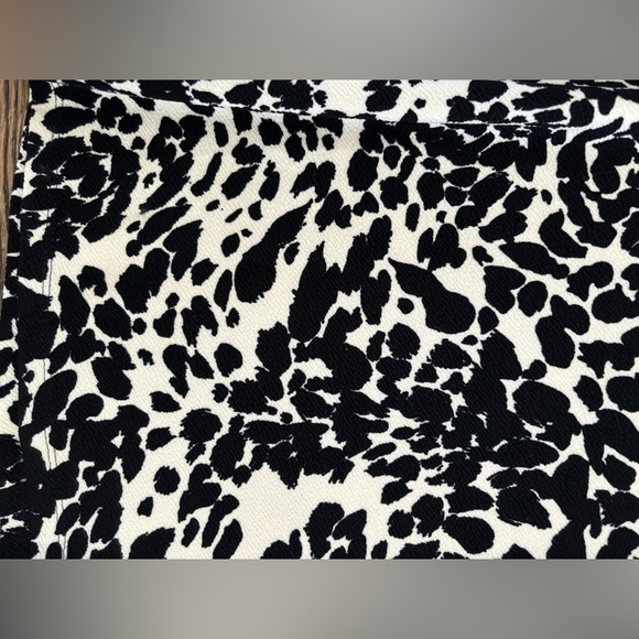 Black Label Evan Picone Dress Women’s Size 14 Sleeveless Shift Animal Lined Midi - Picture 8 of 13